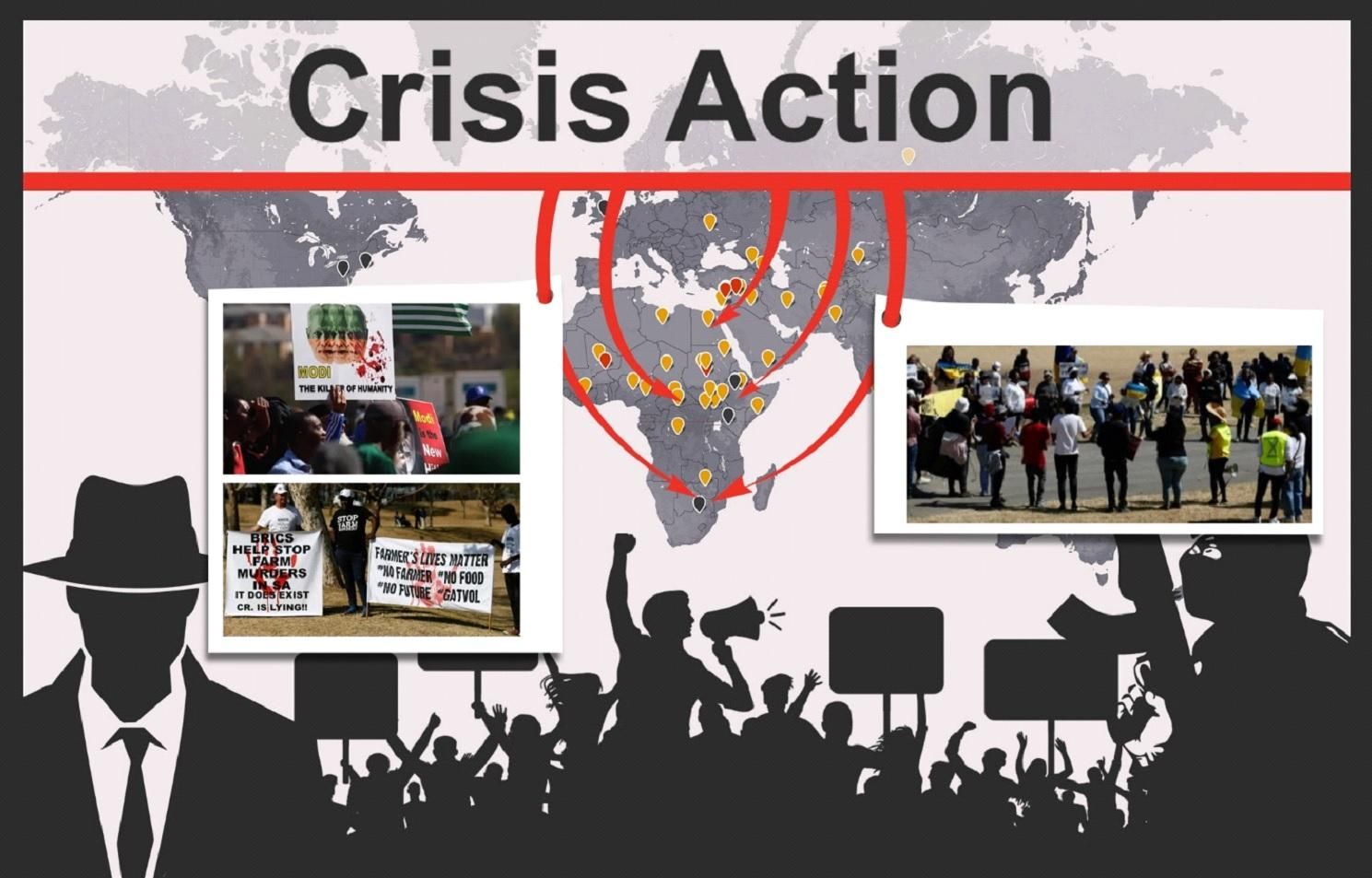 How Crisis Action shaped anti-BRICS protests in South Africa