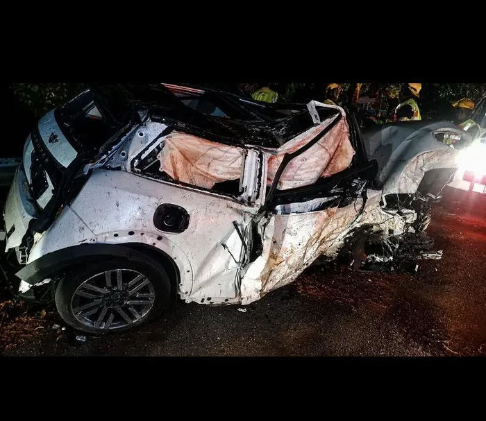 One person has died and two others are critically injured following a devastating single-vehicle crash in uMhlanga.