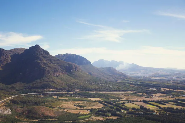 The dramatic Swartberg Mountains dominate the horizon and provide some of the country's most impressive scenery. 