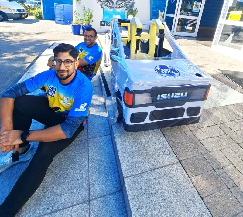 Marathon duo aims for Guinness record while supporting SPCA