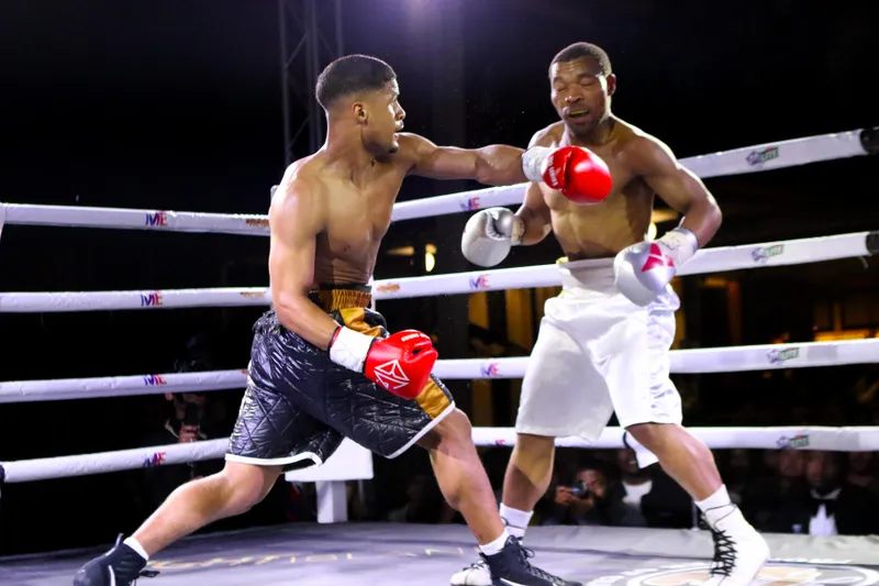 Mika-eel Jacobs scores knockout of the night in Fight Island triumph