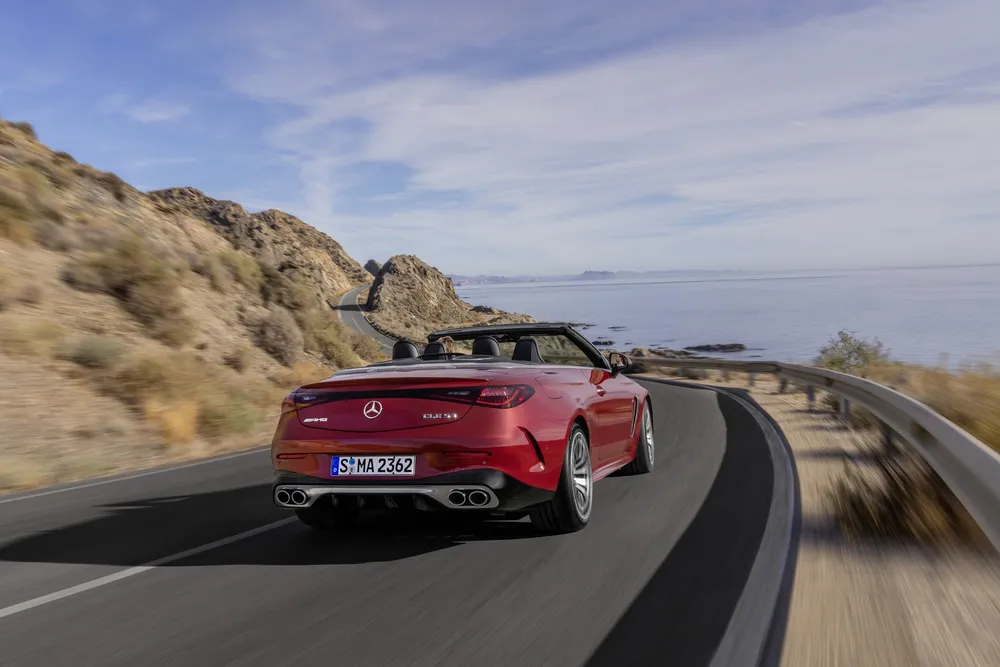 2024 Mercedes-AMG CLE 53 4Matic+ Cabriolet. Picture: Mercedes-Benz.