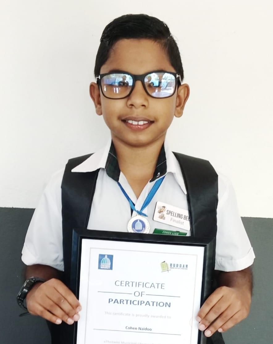 WATCH: Tongaat’s Cohen Naidoo (9) wins eThekwini spelling-bee title - IOL
