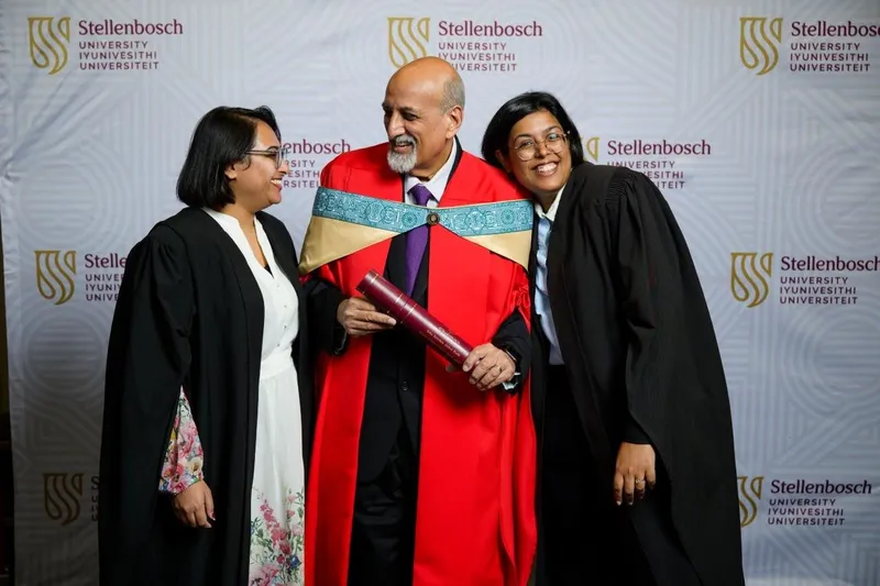 Stellenbosch University honours Prof Salim Abdool Karim with honorary doctorate