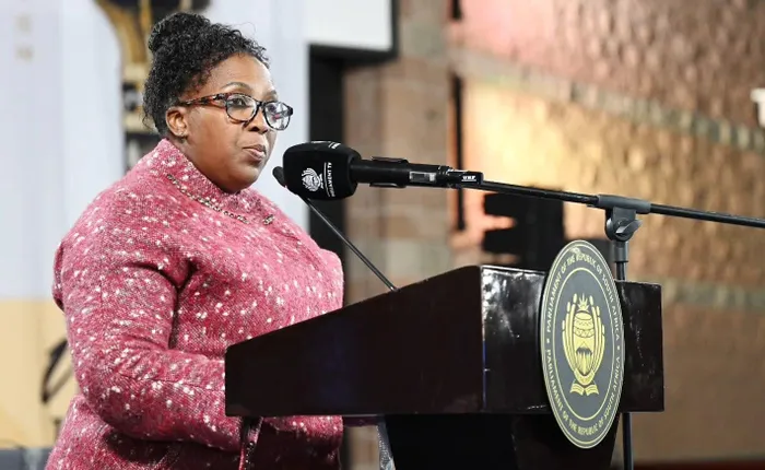 National Council of Provinces chairperson Refilwe Mtshweni-Tsipane.