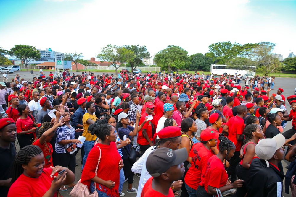 EFF Youth Command rejects online classes as DUT shifts learning after ...