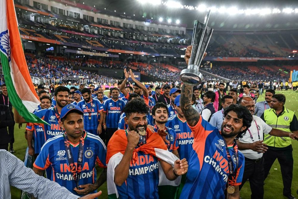 India T20 ceremony sparks debate over full ‘Vande Mataram’ rendition - IOL