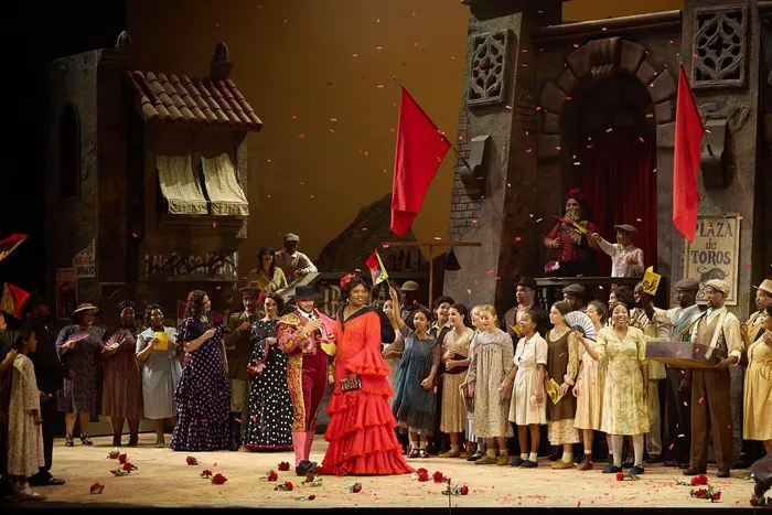 A scene from the opera Carmen currently on at Artscape Theatre until May 31.