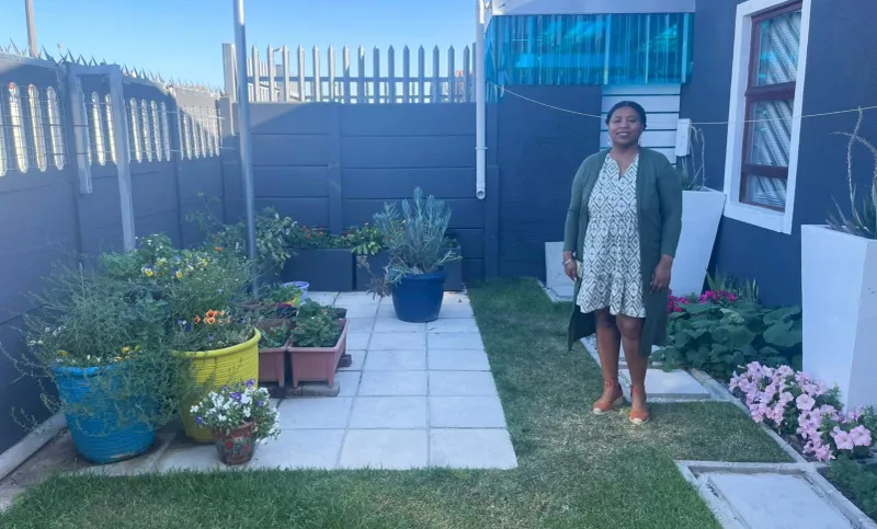 Rondevlei resident celebrates her garden