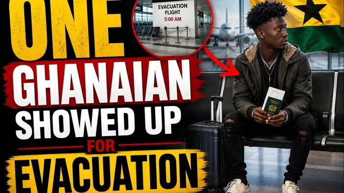 The non-show of Ghanaians fleeing South Africa has caught the attention of twitter users.