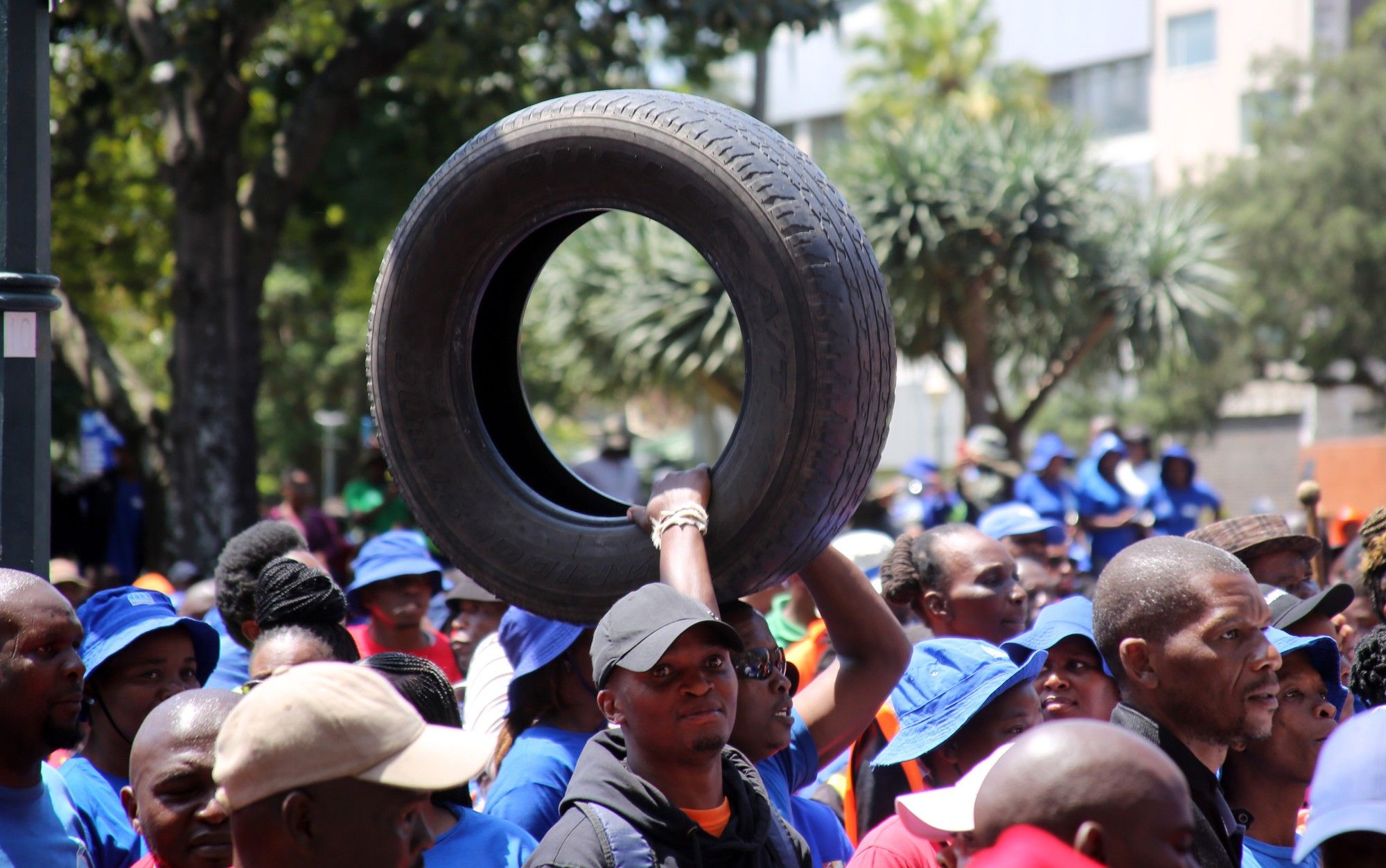 ‘Third force behind strike’