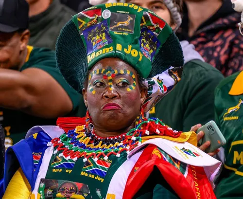 From superfan to state debate: how Mama Joy became SA’s most-talked about supporter