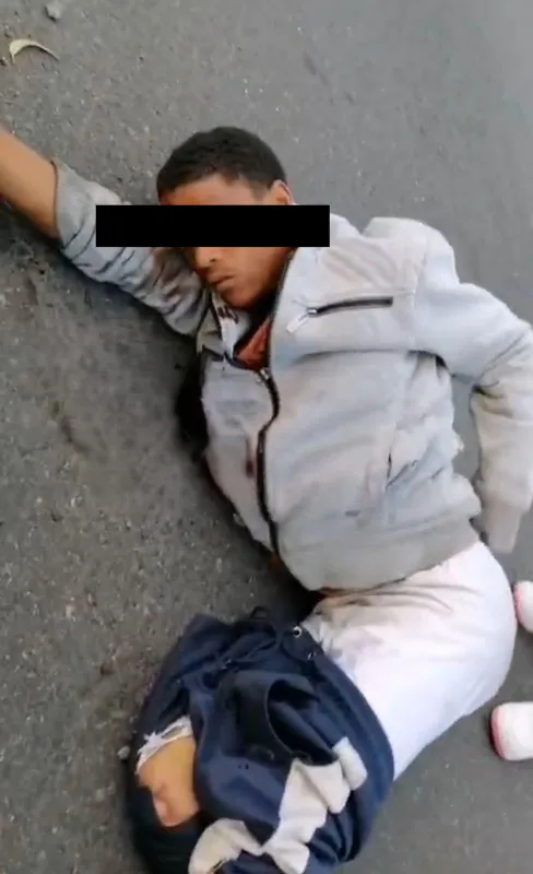 Alleged smash-and-grabber hit by car