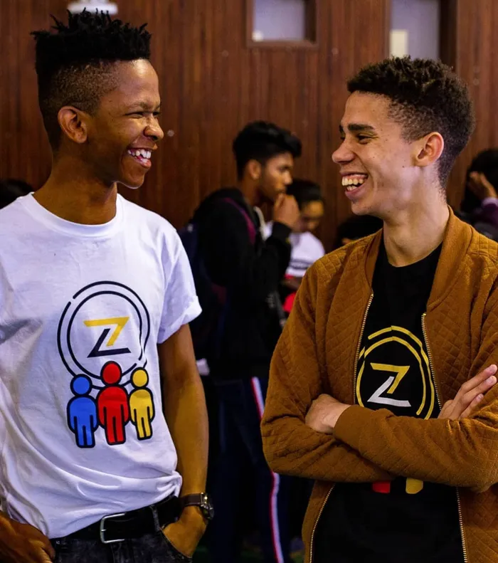 Senzo Masumpa and Allan van der Meulen co-founded the Zlto app. Picture: Supplied