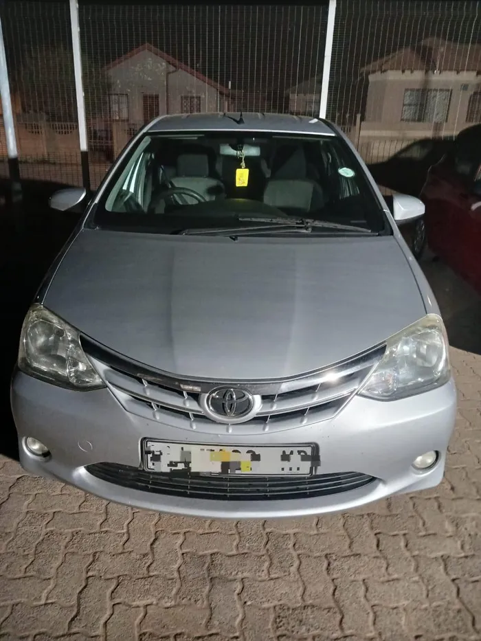 Two suspects were arrested after Middelburg Flying Squad officers allegedly found rhino horns and firearms inside a Toyota Etios during a patrol.
