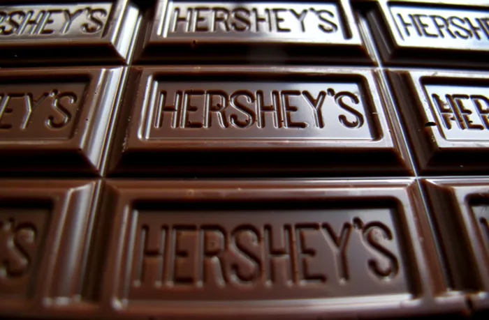 A Hershey's chocolate bar. File picture: Mike Blake