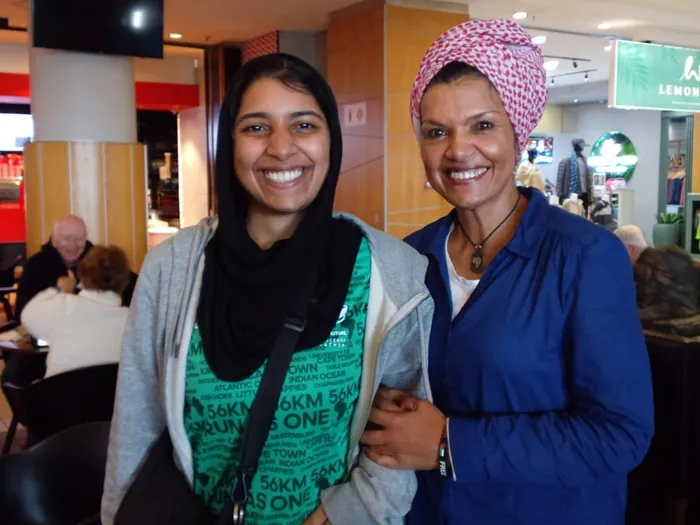 Radio presenter, Gadija Ahjum, is the mother of 22-year-old Master's student, Hajar Kagiso Al-Tha'irah, who has also been detained by Israeli forces, said that it is about the bigger cause.