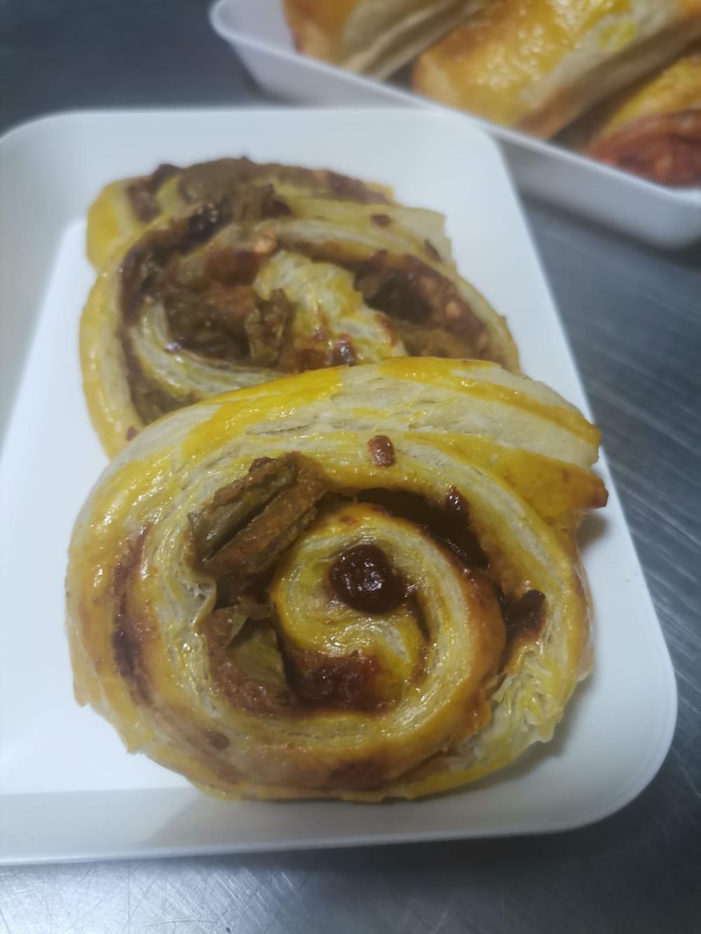 Quick and flaky patha pinwheels