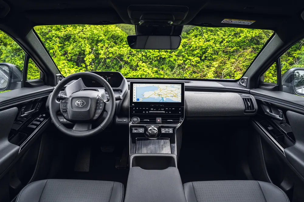 2022 Toyota bZ4X interior