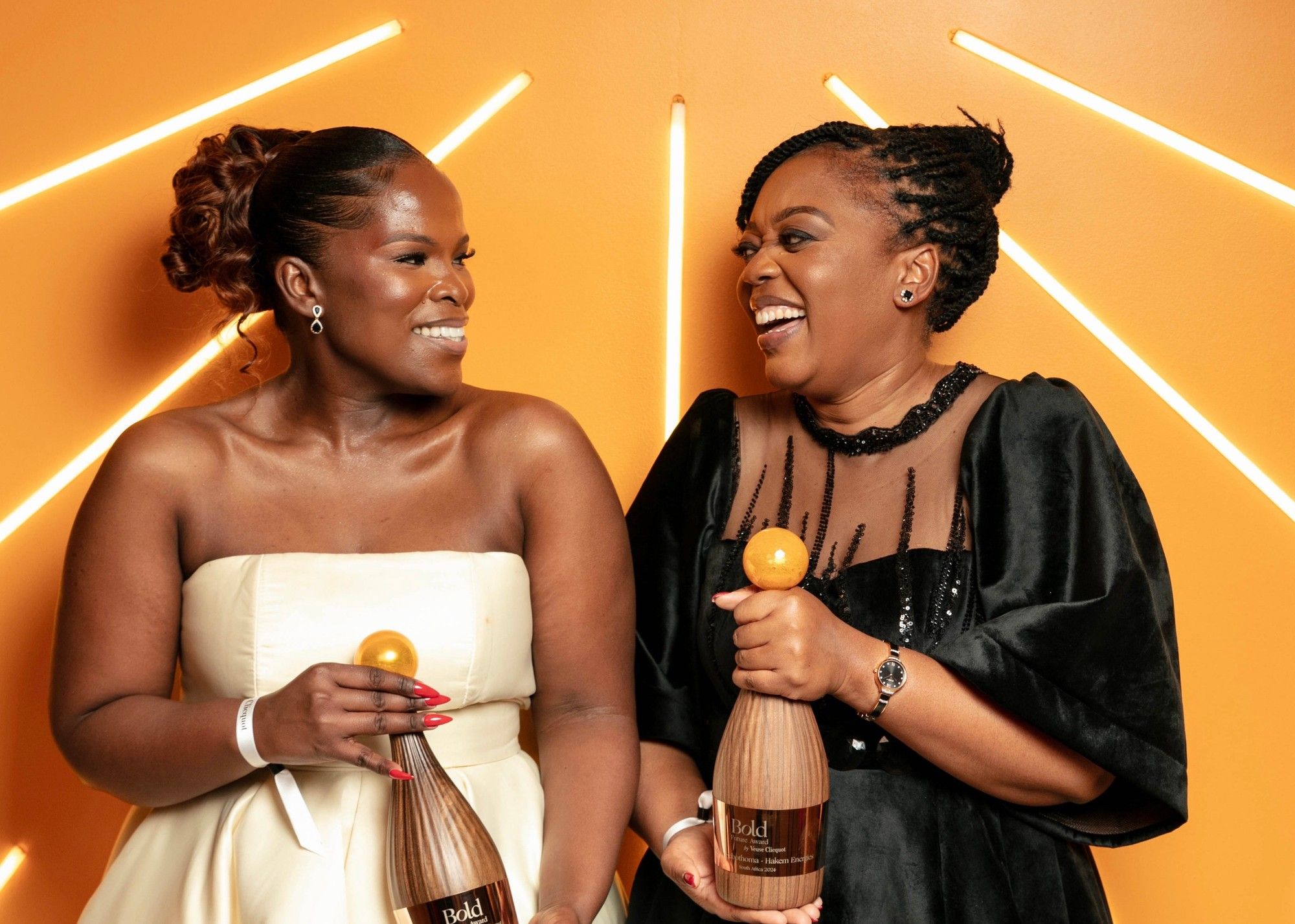Morongwe Mokone and Refilwe Sebothoma shine at 2024 Veuve Clicquot Awards