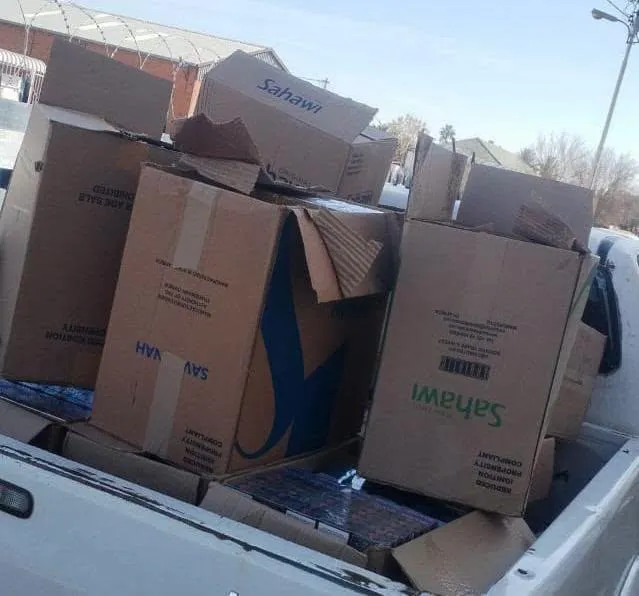 Police confiscated 339 boxes of cigarettes and more than 15 000 loose cigarette packets during a Boshof operation, with the seized goods estimated to be worth R3.6 million.