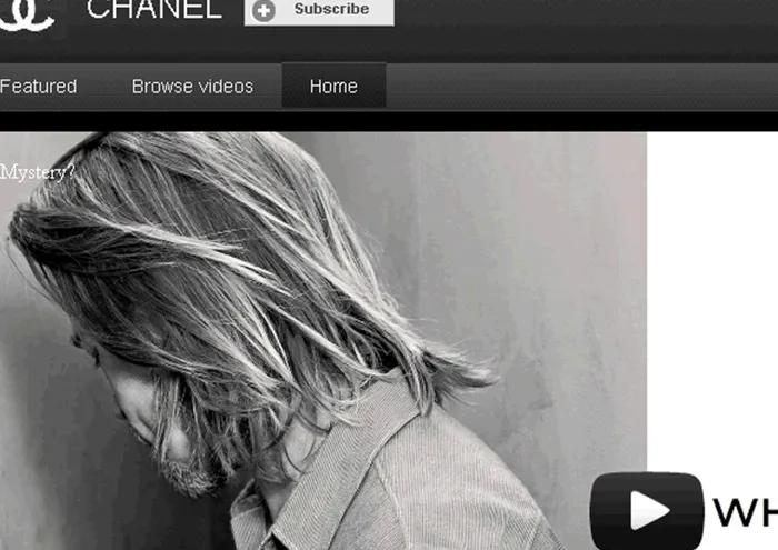 Brad launched as face of Chanel