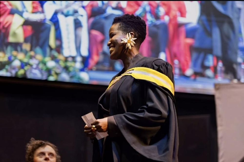 Masasa Mbangeni graduates with honours and reminds SA why education is still the ultimate glow-up