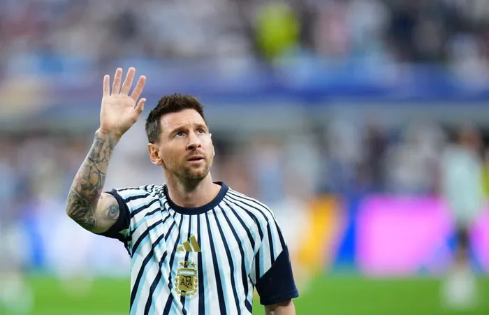 Argentina's superstar Lionel Messi.
