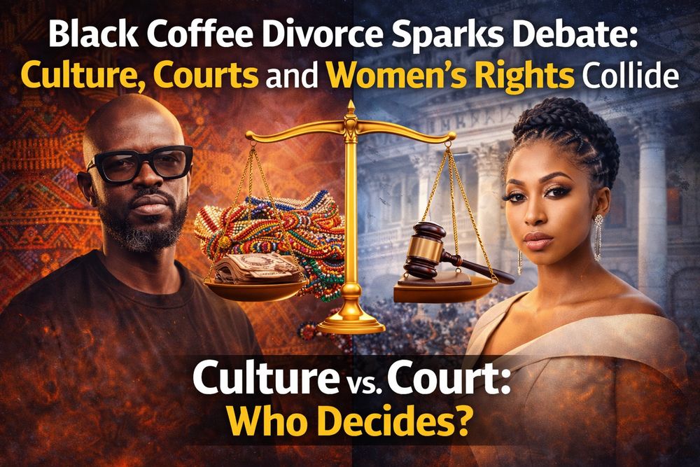 Black Coffee Divorce Sparks Debate: Culture, Courts and Women’s Rights Collide