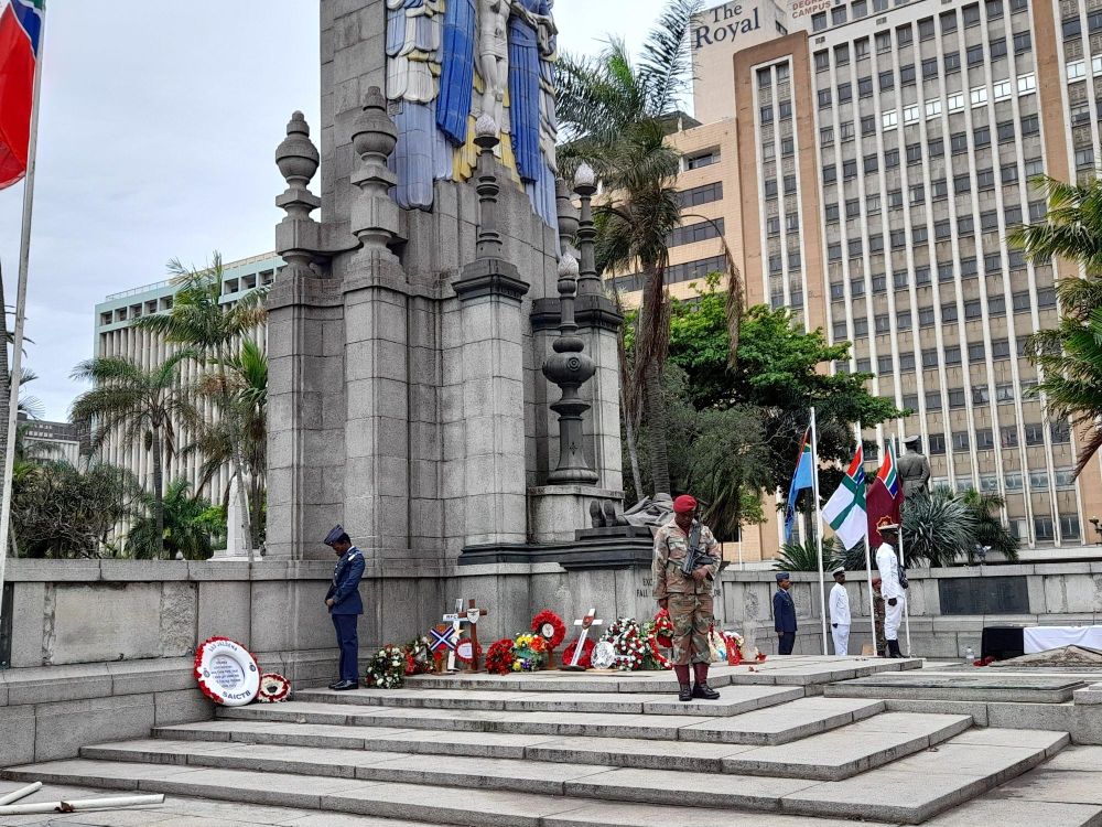 Commemoration at Durban Cenotaph