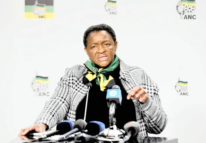 ANC Women’s League’s president Bathabile Dlamini Photo: ANA Pictures