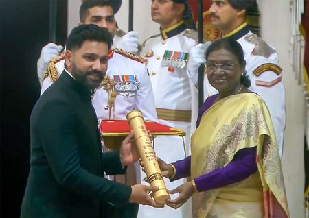 Indian President honours 65 personalities with Padma Awards 2026