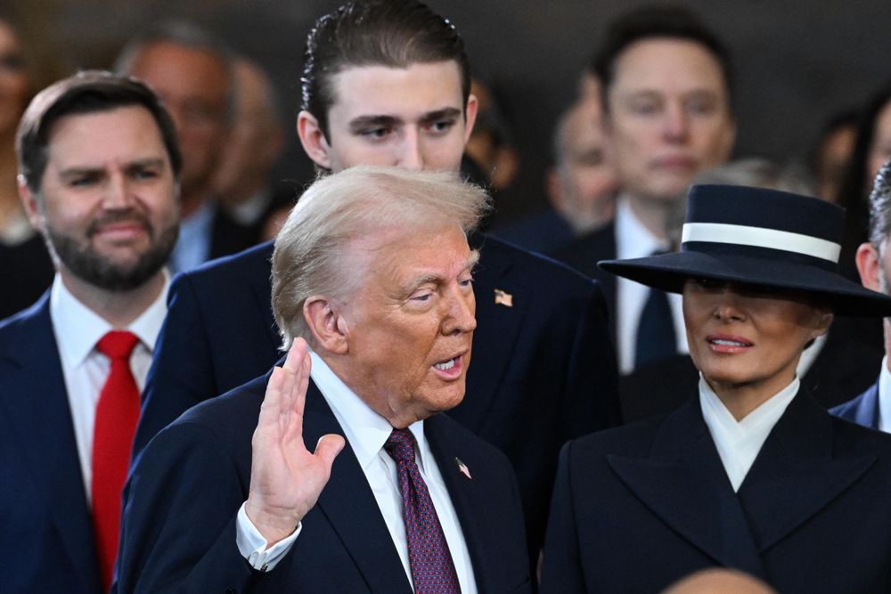 Donald Trump sworn in for second term as US President, vowing sweeping ...