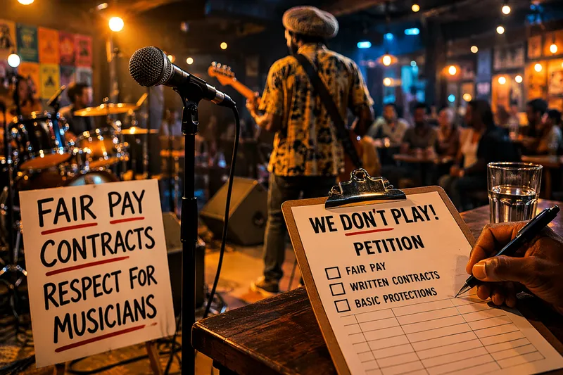 Cape Town musicians push for fair pay and contracts