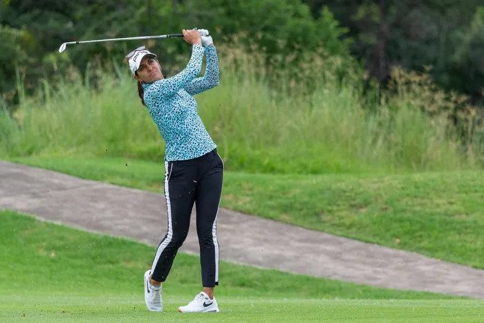 United States-based South African Paula Reto finished the second day of the SuperSport Ladies Challenge tied in the lead with India’s Tvesa Malik