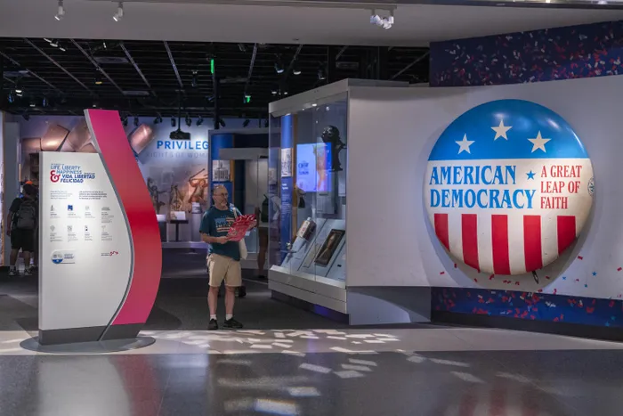 The museum's exhibitions have examined many sides of the American project. 