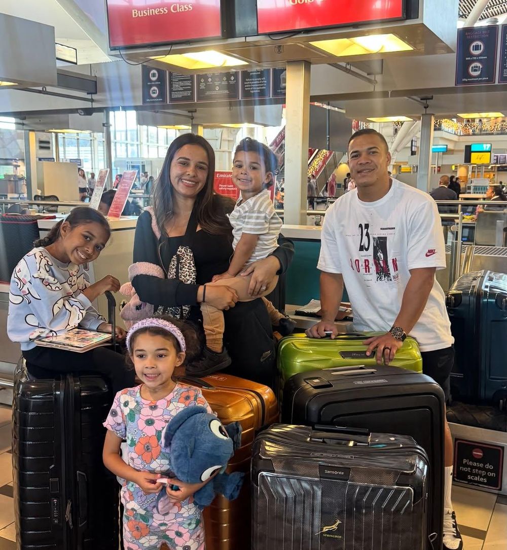 Farewell, Mzansi: Cheslin Kolbe and family return to Japan for a new adventure