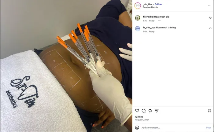 Lipolysis injections that are used during some of the weight loss programmes