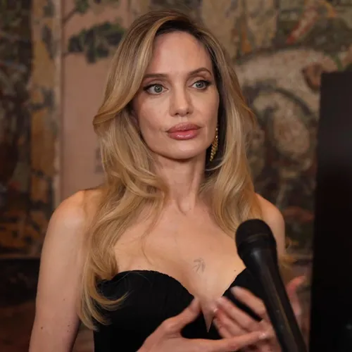 Angelina Jolie says working with son Maddox on ‘Couture’ is emotionally resonant