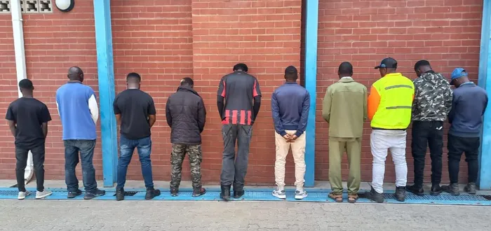 South African Police Service's Operation Shanela leads to significant arrests of illegal foreigners.