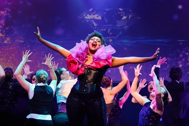 Xivono Chabalala sings in If You Want Perfection at Theatre on the Bay