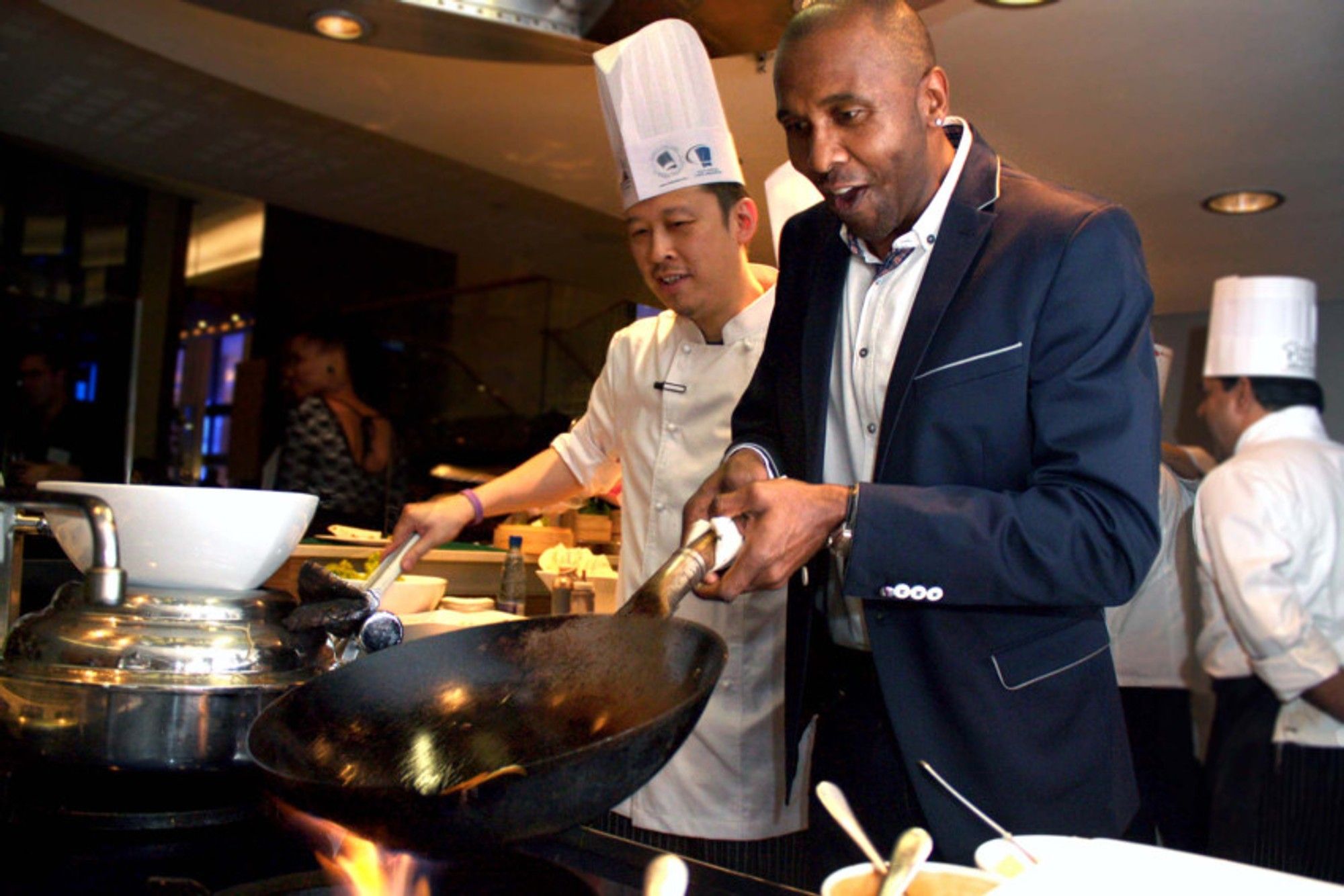 Radebe wishes chefs well on tour