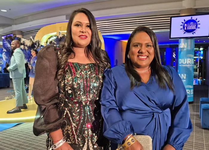 MERYL Naidoo and Novashni  Chetty.