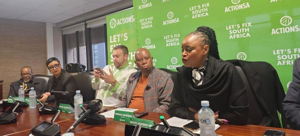 ActionSA gives GNU an 'F' rating as unemployment, crime and stagnation worsen