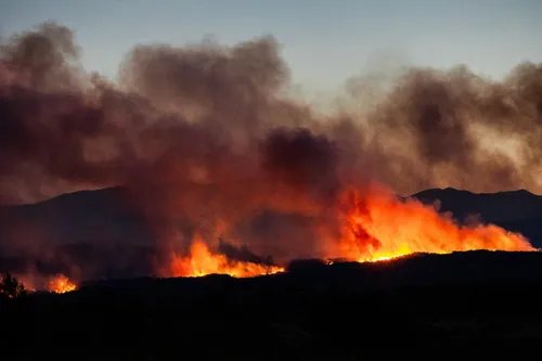 Wildfires Prompt Evacuations and Spectator Ban for Tour de France Stage