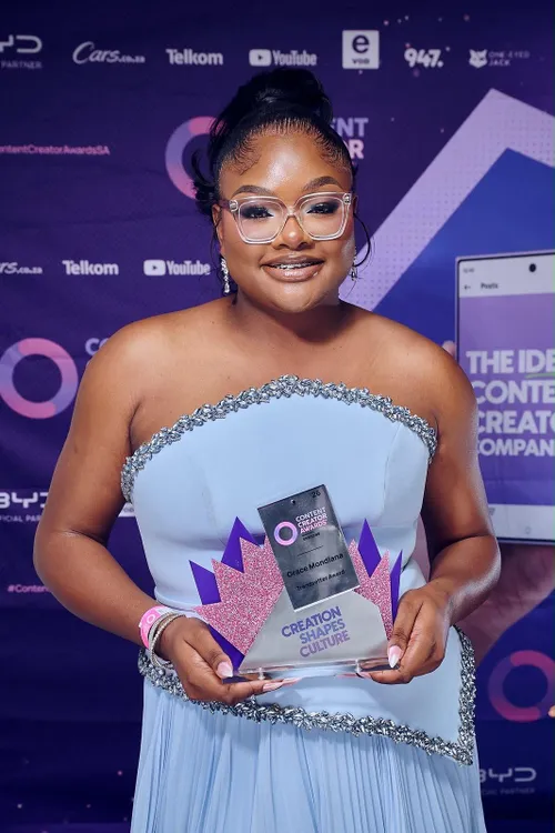 Grace Mondlana and Lasizwe among winners at 2026 South African Content Creator Awards