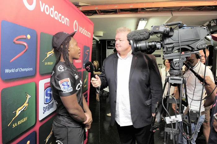 Former Springbok lock Kobus Wiese has had a successful broadcasting career. Picture: Gerhard Duraan/BackpagePix