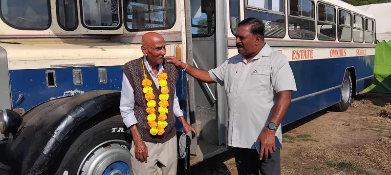 In pictures: Kenny Rehman marks 89th birthday with nostalgic visit to iconic Leyland bus