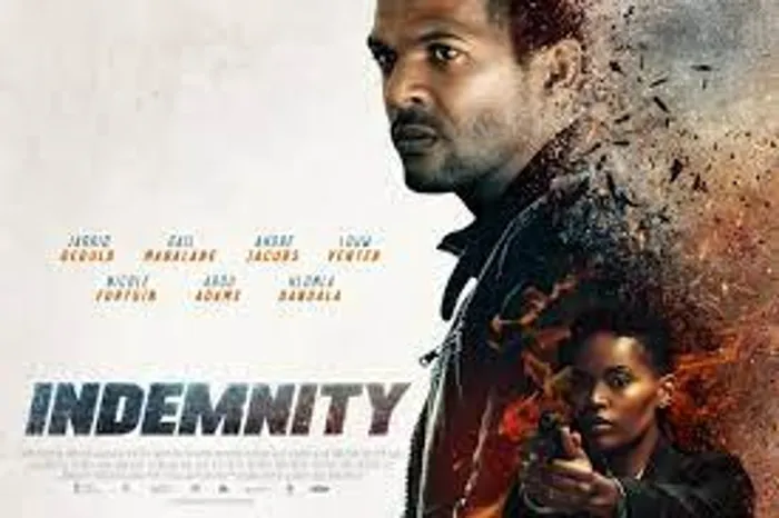 Actor Jarrid Geduld in SA’s first action movie, Indemnity. Supplied image.