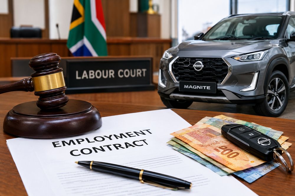 Employee in legal battle over R10,000 salary increase after company replaced it with a Nissan Magnite - IOL